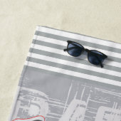 Baseball Player Design Beach Handtuch (Beispiel)