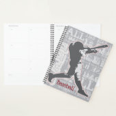 Baseball Player Design Weekly/Monatsplaner Planer (Anzeige)