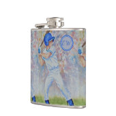 Baseball Player Flachmann (Links)