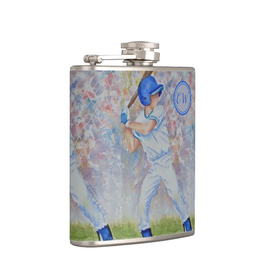 Baseball Player Flachmann (Rechts)