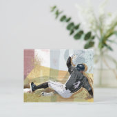 Baseball-Player-Folie 2 Postkarte (Stehend Vorderseite)