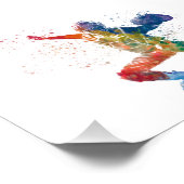 baseball player fotodruck (Ecke)