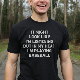 Baseball Player Funny T-Shirt