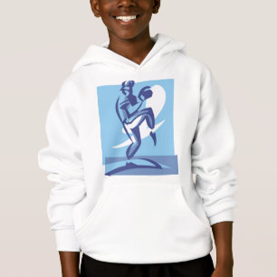 Baseball PLayer Hoodie