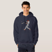 Baseball Player Hoodie (Vorne ganz)