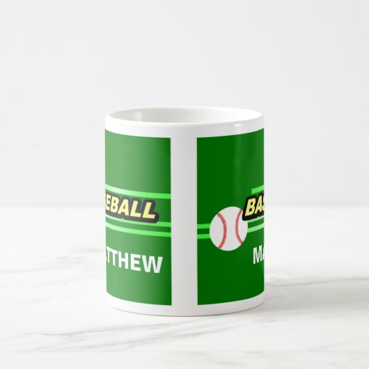 Baseball Player Kaffeetasse (Mittel)