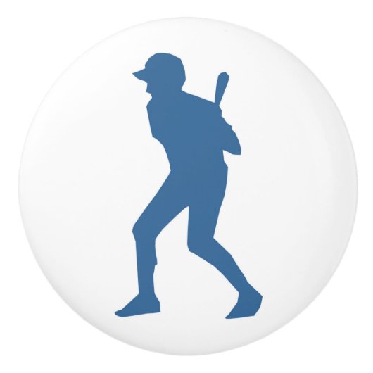 BASEBALL PLAYER KERAMIKKNAUF (Vorderseite)