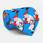 Baseball Player Krawatte (Gerollt)