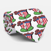 Baseball Player Krawatte (Gerollt)