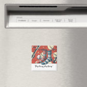 "Baseball Player Motivation Magnet (In Situ (Geschirrspüler))
