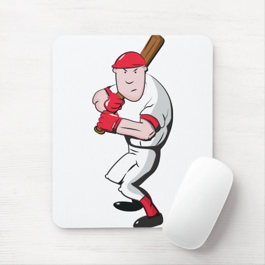 Baseball Player Mousepad (Mit Mouse)