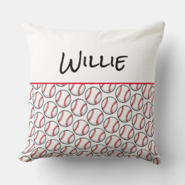 Baseball Player NAME Sports Balls Player Spaß Kissen