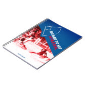 Baseball-Player-Notebook Notizblock (Linke Seite)