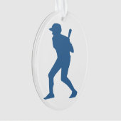 BASEBALL PLAYER ORNAMENT (Vorderseite)