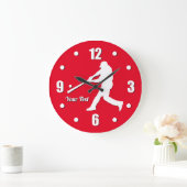 Baseball-Player personalisieren große Uhr (Zuhause)
