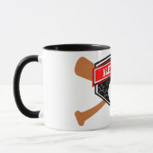 Baseball Player personalisieren Tasse (Links)