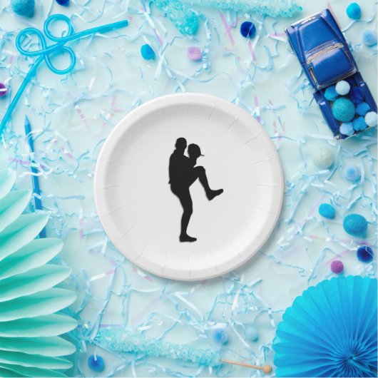 Baseball Player Pitcher Pappteller (Party)