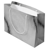 Baseball Player Pitcher Windup Große Geschenktüte (Rückseite Schrägansicht)