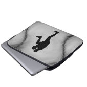 Baseball Player Pitcher Windup Laptopschutzhülle (Vorne Knopf)