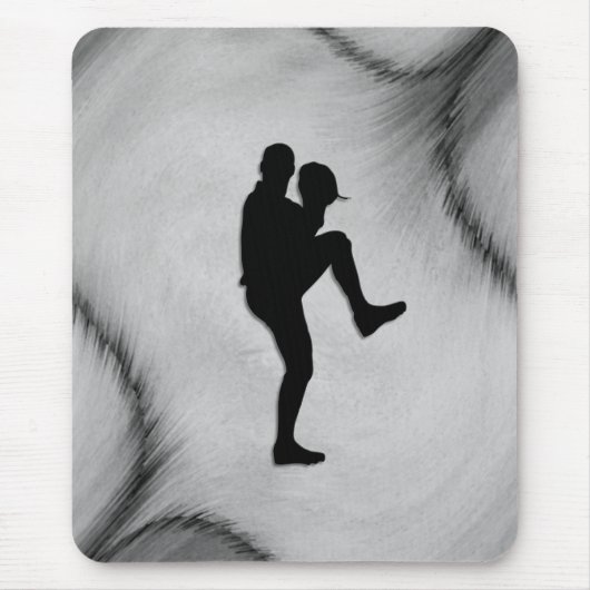 Baseball Player Pitcher Windup Mousepad (Vorne)