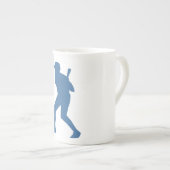 BASEBALL PLAYER PORZELLANTASSE (Vorderseite Rechts)