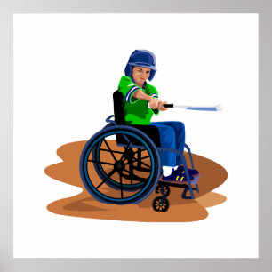 Baseball Player Poster