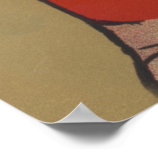 Baseball Player Poster (Ecke)