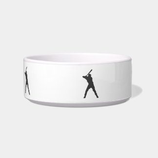 Baseball-Player-Silhouette Napf