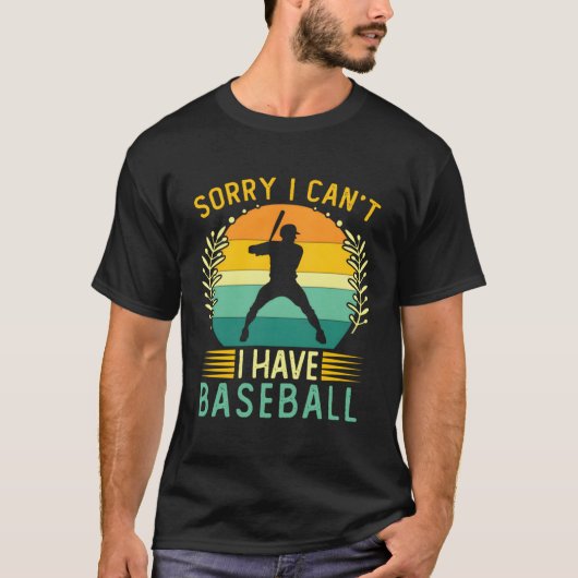 Baseball Player Software leider kann ich nicht Bas T-Shirt (Vorderseite)