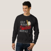 Baseball Player Sport Baseball  Pitcher  Baseball Sweatshirt (Vorne ganz)