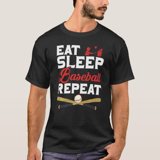 Baseball Player Sport Baseball Trainer Funny Baseb T-Shirt (Vorderseite)