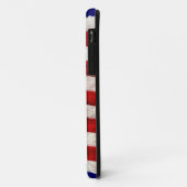 Baseball Player Sports Ball Game US Flag Case-Mate iPhone Hülle (Hinten/Links)