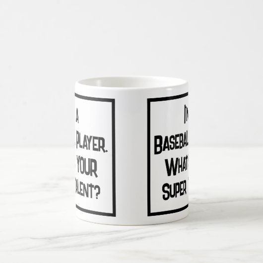 Baseball Player Super Talent. Tasse (Mittel)