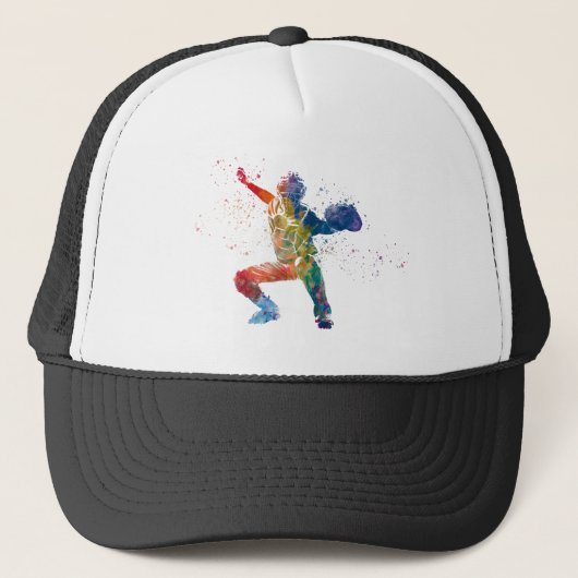 baseball player truckerkappe (Vorderseite)