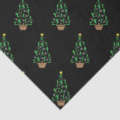 Baseball Player Weihnachtsbaum Seidenpapier (Ausschnitt)