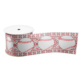 Baseball Player Weihnachtsgeschenk Wrapping Satinband