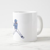 Baseball Playoff Championship Spirit Jumbo-Tasse (Vorderseite Rechts)
