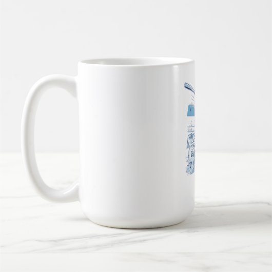 Baseball Playoff Championship Spirit Kaffeetasse (Links)