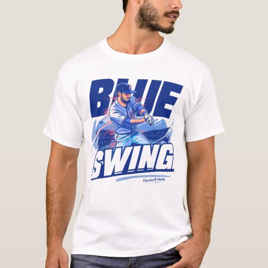 Baseball Playoff Championship Spirit T-Shirt (Vorderseite)