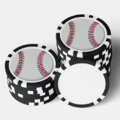 Baseball-Poker-Chips Pokerchips (Stapel)