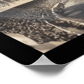 Baseball Polo Grounds Foto 1910 Poster (Ecke)