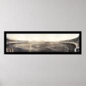 Baseball Polo Grounds Foto 1910 Poster (Vorne)