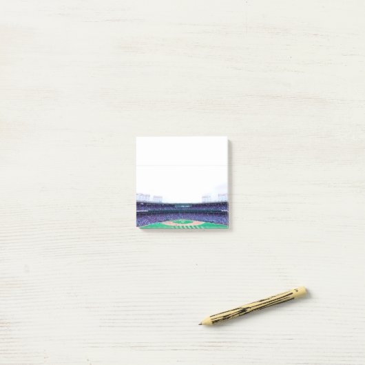 Baseball Post-it Klebezettel (Auf Schreibtisch)