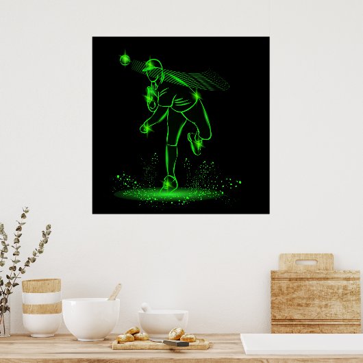 Baseball Poster (Küche)