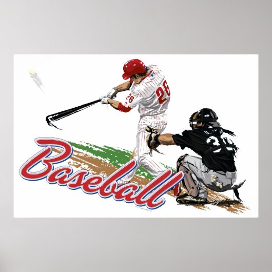 Baseball Poster (Vorne)