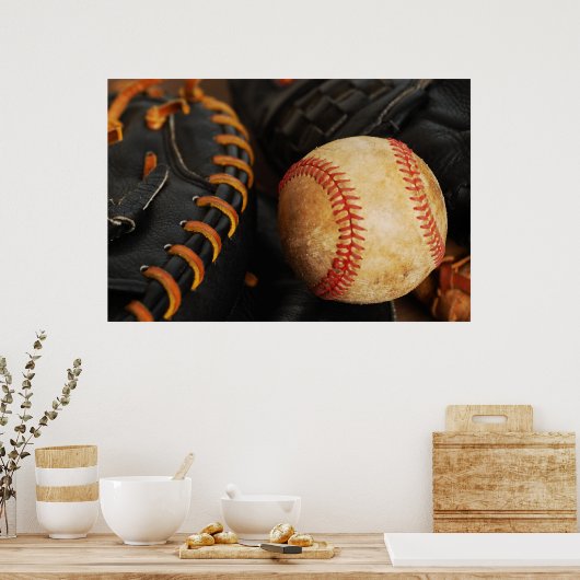 Baseball Poster (Küche)