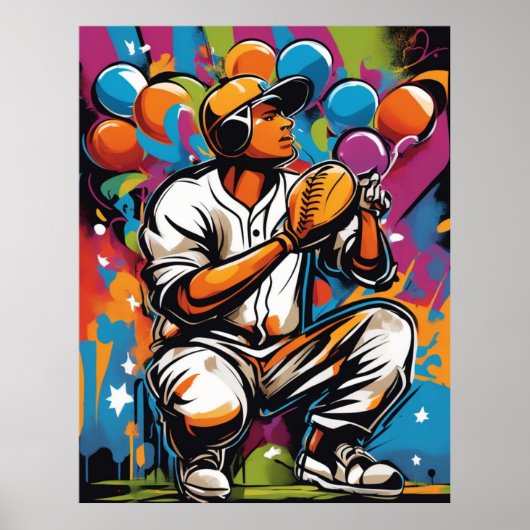 Baseball Poster (Vorne)