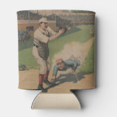 Baseball Poster Dosenkühler (Rückseite)