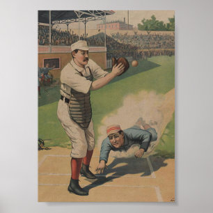 Baseball Poster Druck