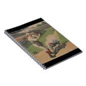 Baseball-Poster-Notebook Notizblock (Rechte Seite)